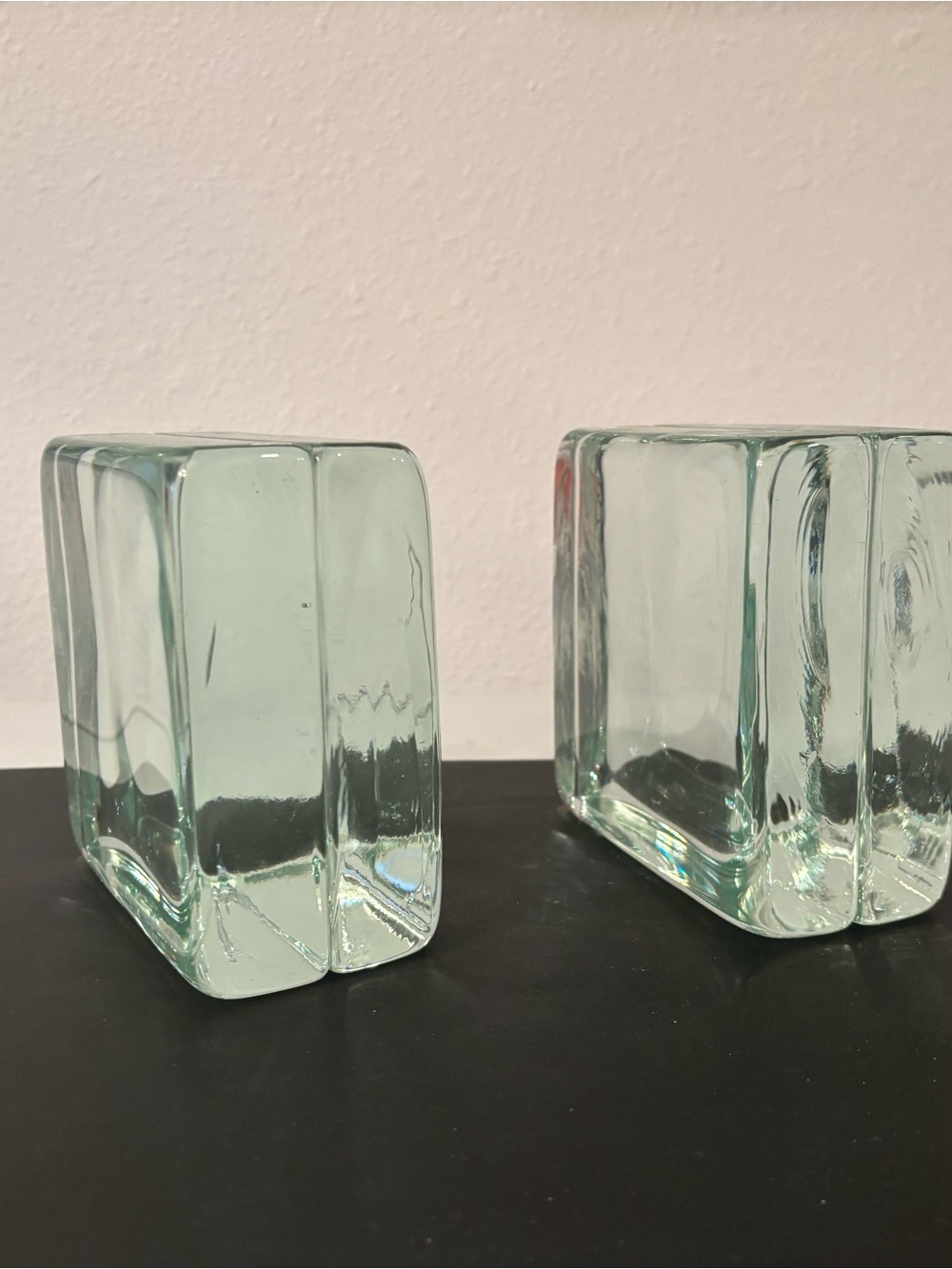 Clear Glass Decorative Block - Transparent - Picture 2 of 7